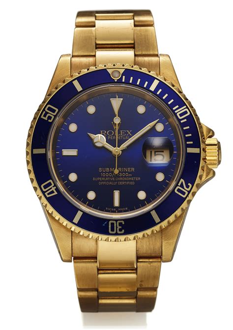 rolex submariner 18k weight|rolex 16618 gold submariner blue.